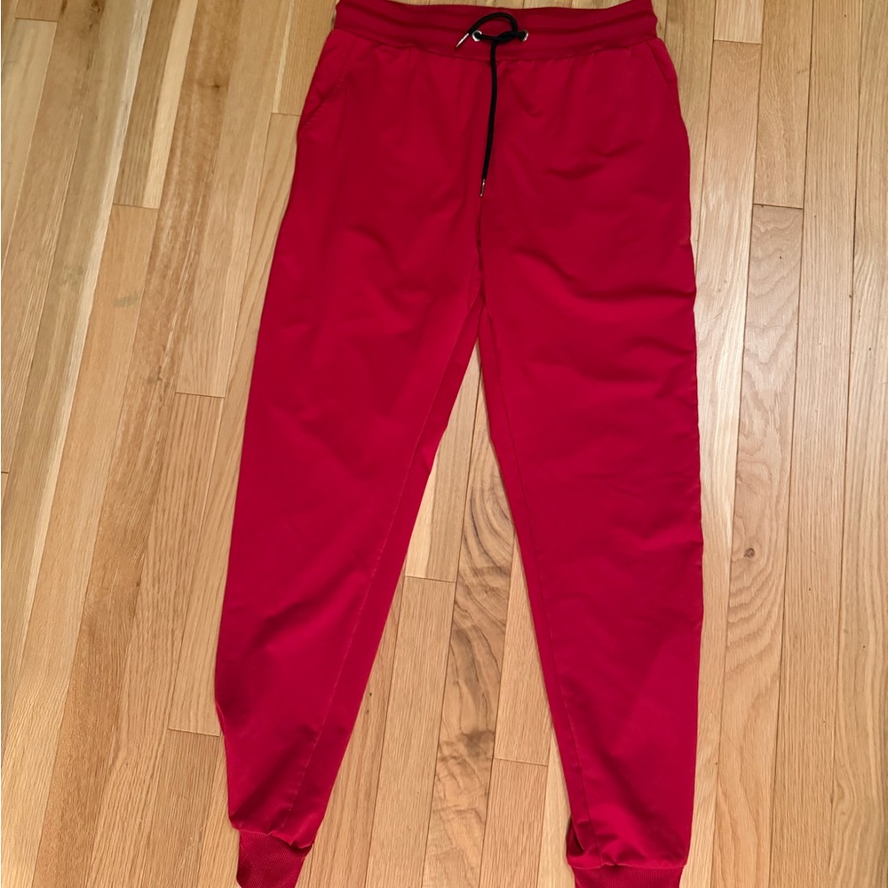 Red Jogger Pants